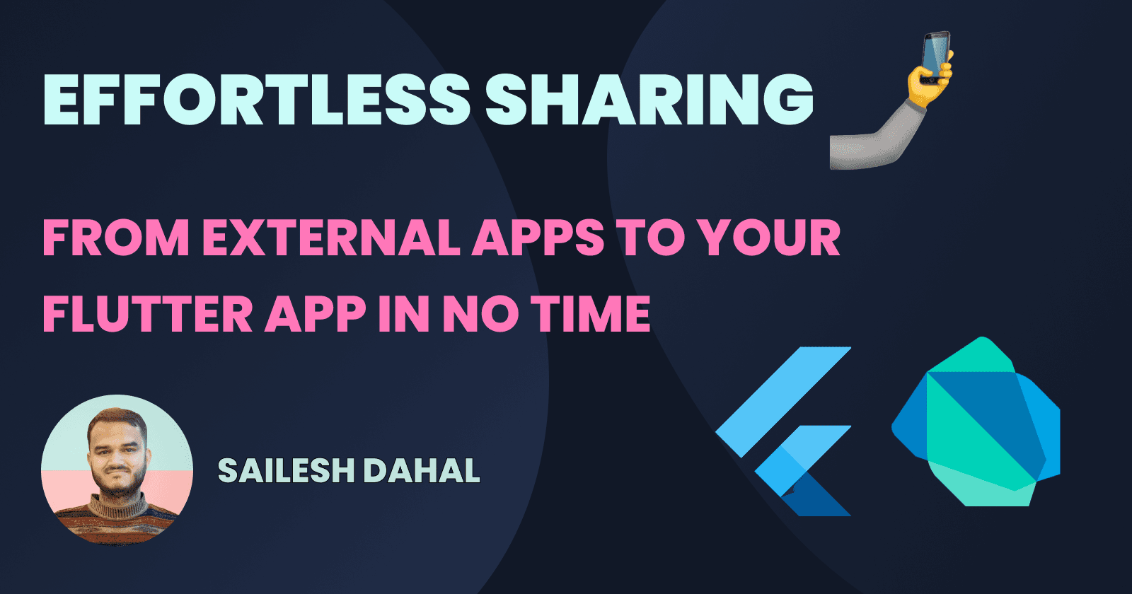 ๐คณ Effortless Sharing: From external apps to your Flutter app in no time