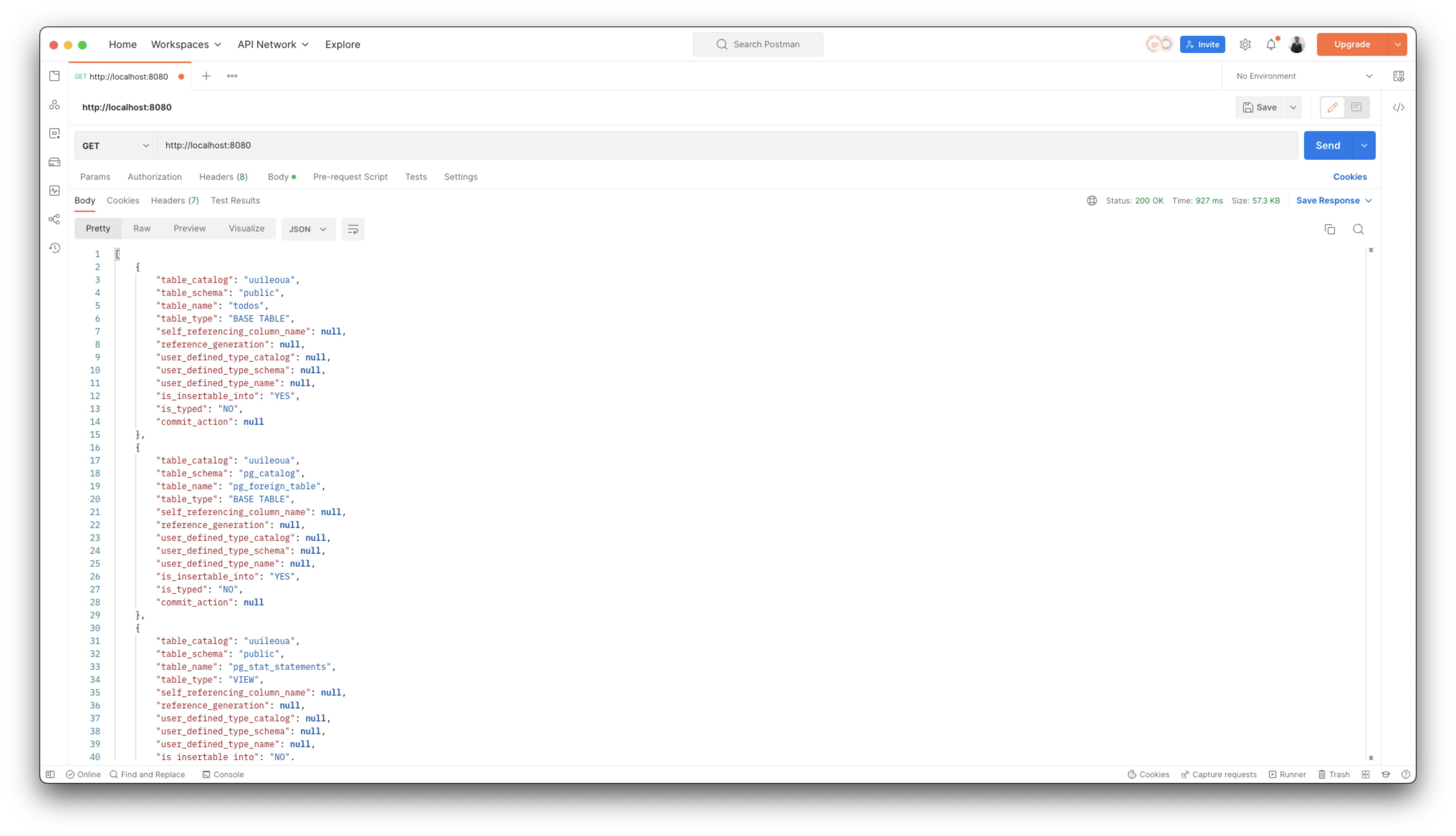Database Connection Successful